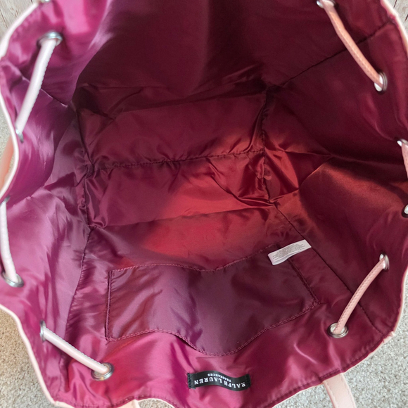 Ralph Lauren Light Pink Bucket Bag - Picture 11 of 11